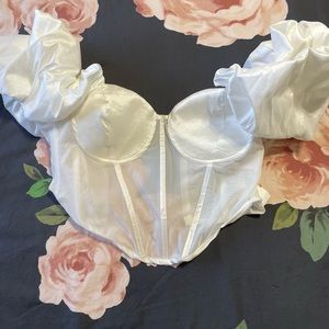 Size:Small color: white $10